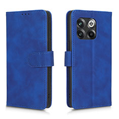 Funda de Cuero Cartera con Soporte Carcasa L01Z para OnePlus 10T 5G Azul