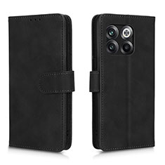 Funda de Cuero Cartera con Soporte Carcasa L01Z para OnePlus 10T 5G Negro