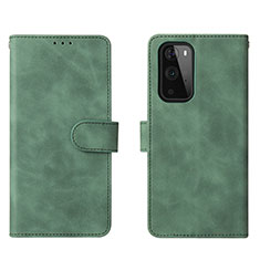 Funda de Cuero Cartera con Soporte Carcasa L01Z para OnePlus 9 Pro 5G Verde