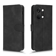 Funda de Cuero Cartera con Soporte Carcasa L01Z para OnePlus Ace 2V 5G Negro