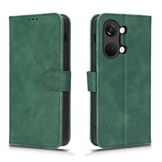 Funda de Cuero Cartera con Soporte Carcasa L01Z para OnePlus Nord 3 5G Verde