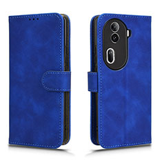 Funda de Cuero Cartera con Soporte Carcasa L01Z para Oppo Reno11 Pro 5G Azul