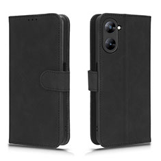 Funda de Cuero Cartera con Soporte Carcasa L01Z para Realme 10S 5G Negro