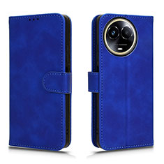 Funda de Cuero Cartera con Soporte Carcasa L01Z para Realme 11 5G Azul