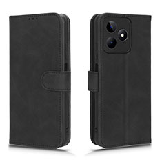 Funda de Cuero Cartera con Soporte Carcasa L01Z para Realme C51 Negro