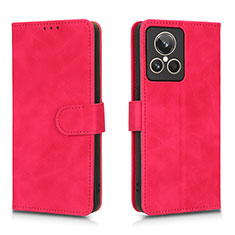 Funda de Cuero Cartera con Soporte Carcasa L01Z para Realme GT2 Master Explorer Rosa Roja