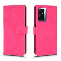 Funda de Cuero Cartera con Soporte Carcasa L01Z para Realme Narzo 50 5G Rosa Roja