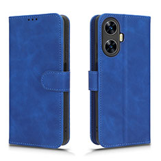 Funda de Cuero Cartera con Soporte Carcasa L01Z para Realme Narzo N55 Azul