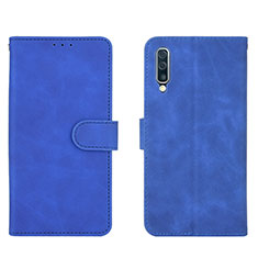 Funda de Cuero Cartera con Soporte Carcasa L01Z para Samsung Galaxy A50 Azul