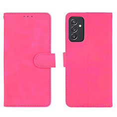 Funda de Cuero Cartera con Soporte Carcasa L01Z para Samsung Galaxy A82 5G Rosa Roja