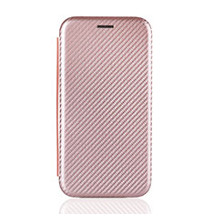 Funda de Cuero Cartera con Soporte Carcasa L01Z para Samsung Galaxy M31 Prime Edition Oro Rosa