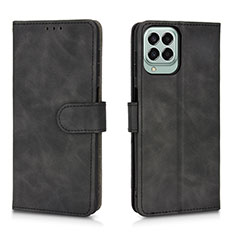 Funda de Cuero Cartera con Soporte Carcasa L01Z para Samsung Galaxy M33 5G Negro