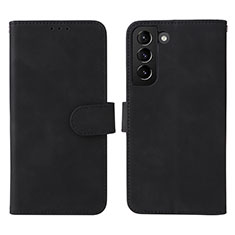 Funda de Cuero Cartera con Soporte Carcasa L01Z para Samsung Galaxy S21 Plus 5G Negro