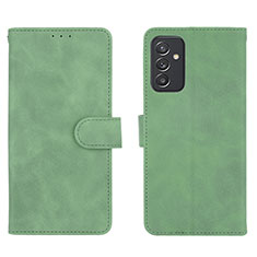 Funda de Cuero Cartera con Soporte Carcasa L01Z para Samsung Galaxy S23 FE 5G Verde