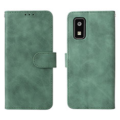 Funda de Cuero Cartera con Soporte Carcasa L01Z para Sharp Aquos wish Verde