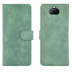 Funda de Cuero Cartera con Soporte Carcasa L01Z para Sony Xperia 8 Verde