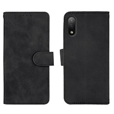 Funda de Cuero Cartera con Soporte Carcasa L01Z para Sony Xperia Ace II Negro