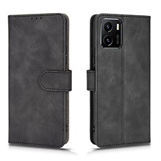 Funda de Cuero Cartera con Soporte Carcasa L01Z para Vivo Y01 Negro