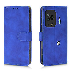 Funda de Cuero Cartera con Soporte Carcasa L01Z para Xiaomi Black Shark 5 Pro 5G Azul