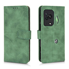 Funda de Cuero Cartera con Soporte Carcasa L01Z para Xiaomi Black Shark 5 Pro 5G Verde