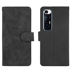 Funda de Cuero Cartera con Soporte Carcasa L01Z para Xiaomi Mi 10S 5G Negro