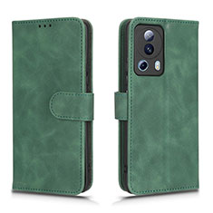 Funda de Cuero Cartera con Soporte Carcasa L01Z para Xiaomi Mi 12 Lite NE 5G Verde