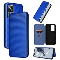 Funda de Cuero Cartera con Soporte Carcasa L01Z para Xiaomi Mi 12T 5G Azul