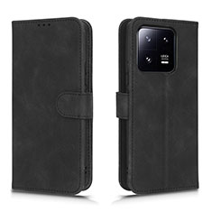 Funda de Cuero Cartera con Soporte Carcasa L01Z para Xiaomi Mi 13 Pro 5G Negro