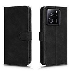 Funda de Cuero Cartera con Soporte Carcasa L01Z para Xiaomi Mi 13T 5G Negro