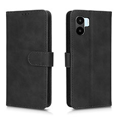 Funda de Cuero Cartera con Soporte Carcasa L01Z para Xiaomi Poco C51 Negro