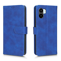 Funda de Cuero Cartera con Soporte Carcasa L01Z para Xiaomi Redmi A1 Azul