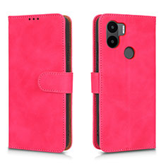 Funda de Cuero Cartera con Soporte Carcasa L01Z para Xiaomi Redmi A1 Plus Rosa Roja