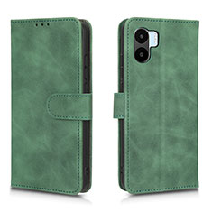 Funda de Cuero Cartera con Soporte Carcasa L01Z para Xiaomi Redmi A1 Verde