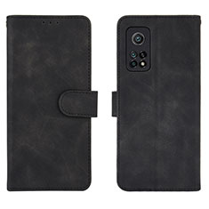 Funda de Cuero Cartera con Soporte Carcasa L01Z para Xiaomi Redmi K30S 5G Negro