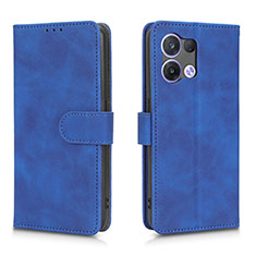 Funda de Cuero Cartera con Soporte Carcasa L01Z para Xiaomi Redmi Note 13 5G Azul