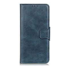 Funda de Cuero Cartera con Soporte Carcasa L02 para Apple iPhone 12 Pro Azul