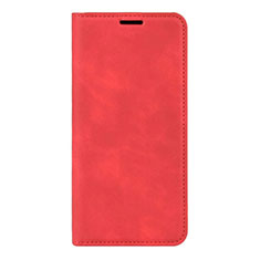 Funda de Cuero Cartera con Soporte Carcasa L02 para Huawei P40 Rojo