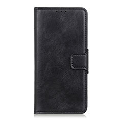 Funda de Cuero Cartera con Soporte Carcasa L02 para LG Velvet 5G Negro