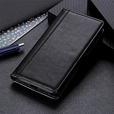 Funda de Cuero Cartera con Soporte Carcasa L02 para Nokia C3 Negro