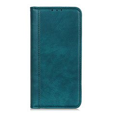 Funda de Cuero Cartera con Soporte Carcasa L02 para Oppo A11s Verde Noche