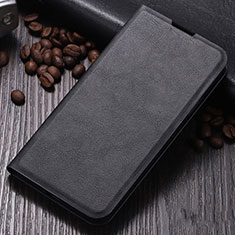 Funda de Cuero Cartera con Soporte Carcasa L02 para Oppo A9 (2020) Negro