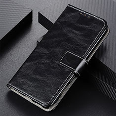 Funda de Cuero Cartera con Soporte Carcasa L02 para Realme 5 Pro Negro