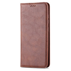 Funda de Cuero Cartera con Soporte Carcasa L02 para Samsung Galaxy A41 Marron