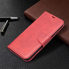 Funda de Cuero Cartera con Soporte Carcasa L02 para Samsung Galaxy S20 FE 4G Rojo