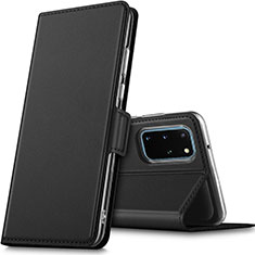 Funda de Cuero Cartera con Soporte Carcasa L02 para Samsung Galaxy S20 Plus 5G Negro