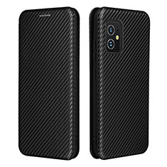 Funda de Cuero Cartera con Soporte Carcasa L02Z para Asus ZenFone 8 Mini Negro