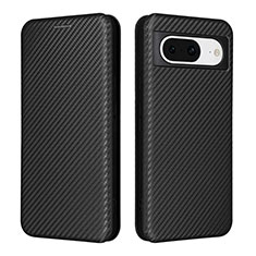 Funda de Cuero Cartera con Soporte Carcasa L02Z para Google Pixel 8 5G Negro