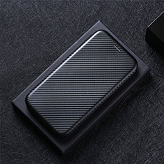 Funda de Cuero Cartera con Soporte Carcasa L02Z para Huawei Honor X7 Negro