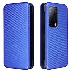 Funda de Cuero Cartera con Soporte Carcasa L02Z para Huawei Mate X2 Azul