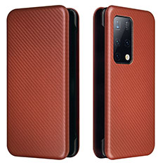 Funda de Cuero Cartera con Soporte Carcasa L02Z para Huawei Mate X2 Marron